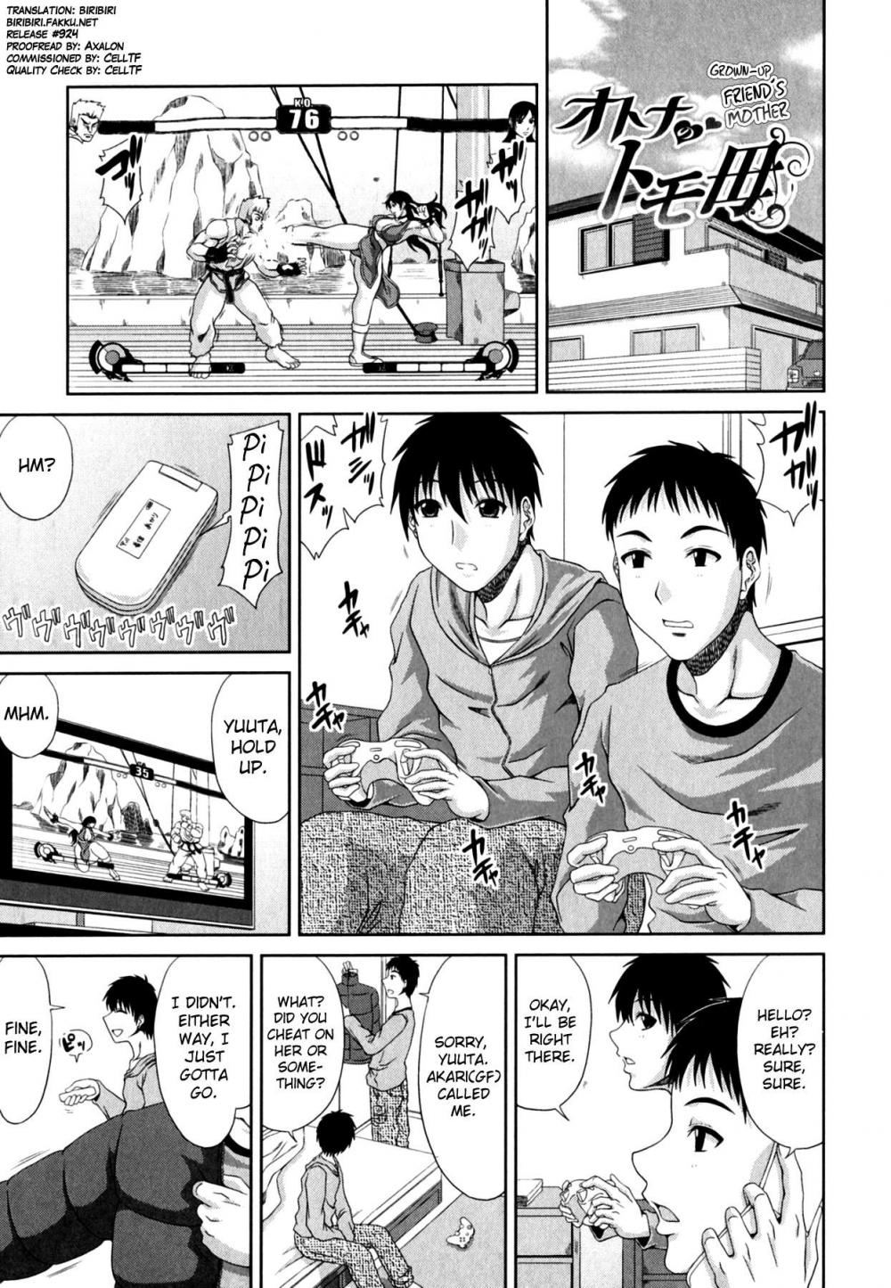 Hentai Manga Comic-Tomo Haha-Chapter 2-1